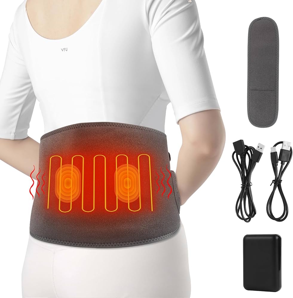 Ceinture chauffante pour les douleurs